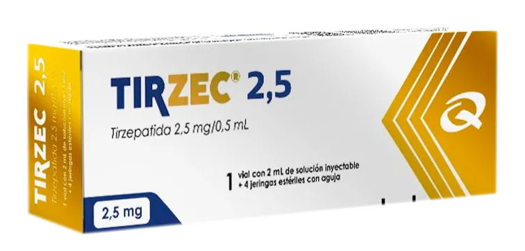 Tirzec 2,5 mg/0,5 ml
